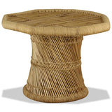 Coffee Table Bamboo Octagon 60x60x45 cm 244219