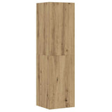 8 Piece TV Cabinet Set Wall-mounted Artisan Oak Engineered Wood 3329012