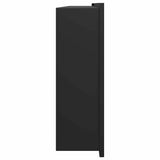 Shower Niche Black 90 x 30 x 9.5 cm Stainless Steel 42012675