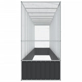 Aviary with Extension Silver 834.5x107x212 cm Steel 3214269