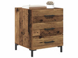 Bedside Cabinet Old Wood 40 x 40 x 66 cm Engineered Wood 882116