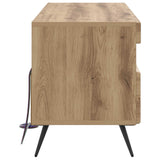 LED TV Cabinet Artisan Oak Engineered Wood 897654
