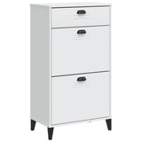 Shoe Cabinet VIKEN White Engineered Wood 374926