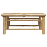 Garden Table Natural Bamboo Bamboo 65 x 65 x 30 cm Lightweight 313149