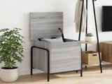 Storage Box Grey Sonoma 40.5 x 40 x 49.5 cm Engineered Wood 8013665