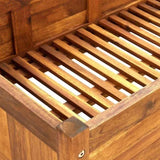 Garden Raised Bed Acacia Wood 200x50x25 cm 42568