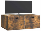 Wall-Mounted TV Cabinet 59.5 x 41 x 30 cm Smoked Oak 899190
