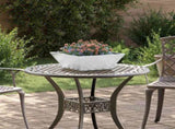 Garden Planter 5 pcs Silver 40 x 40 x 15 cm Galvanised Steel 873821