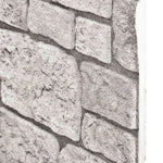 3D Wall Panels with Grey Brick Design 10 pcs EPS 147205