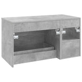 Bathroom Furniture Set 2 pcs Concrete Grey Engineered Wood 3403939
