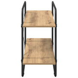 Bookshelf 2-Tier 100 x 35 x 70 cm PB Artisan Oak 8007803