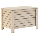 Storage Box with Lid RANA 80x49x54 cm Solid Wood Pine 4002321
