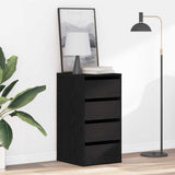 Drawer Cabinet Black 40 x 41 x 76 cm Engineered Wood 868912