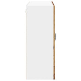 Wall Cabinet LUCCA Old Wood 80 x 31 x 80 cm Engineered Wood 885063