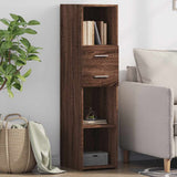Highboard Brown Oak 30x42.5x124 cm Engineered Wood 846158