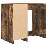 Desk Smoked Oak 86x49x76 cm Engineered Wood 861827