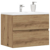 Bathroom Cabinet Artisan Oak 60x38.5x45 cm Engineered Wood 856244