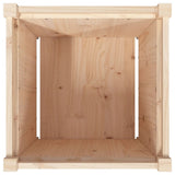 Garden Planters 2 pcs Solid Wood Pine 837415