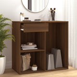 Cosmetic Cabinet Brown oak Engineered wood 80x40x75 cm 820504