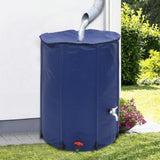 Water Tank with Tap Foldable 750 L PVC 155993