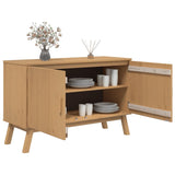 Sideboard OLDEN Brown 114x43x73.5 cm Solid Wood Pine 358609