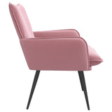 Armchair Pink Velvet 42047727