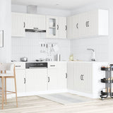 11 Piece Kitchen Cabinet Set Kalmar White Engineered Wood 3314941