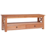 TV Cabinet 120x30x40 cm Solid Mahogany Wood 283840