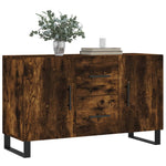 ZNTS Sideboard Smoked Oak 100x36x60 cm Engineered Wood 828201