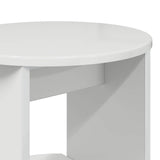 Side Cabinet High Gloss White Engineered Wood 899838