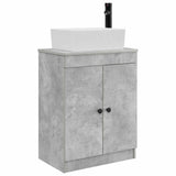 Bathroom Vanity with Sink Concrete Grey 54 x 35 x 83 cm 890133