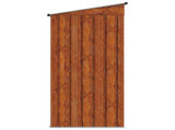 Garden Sheds Brown 137 x 81 x 180 cm Metal 42011292
