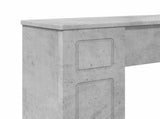 Fireplace Surround Concrete Grey 100 x 20 x 100 cm 8006618