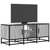 TV Cabinet Grey Sonoma 100x35x41 cm Engineered Wood and Metal 848837