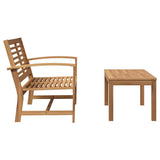 Garden Sofa Set Natural Solid teak wood 42006403