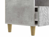 TV Cabinet 102 x 34.5 x 50 cm Concrete Grey Engineered Wood 895138