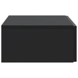 Wall-Mounted Side Table Wall-mounted Black 87.5 x 34.5 x 17 cm 898496