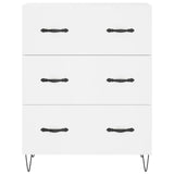 Highboard White 69.5x34x180 cm Engineered Wood 3199777