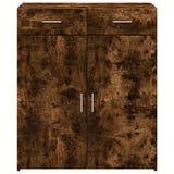 Sideboard Smoked Oak 80x42.5x93 cm Engineered Wood 3281473