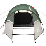 Camping Tent Tunnel 2-Person Green Waterproof 94386
