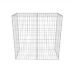 ZNTS Gabion Basket Galvanised Steel 100x50x100 cm 142550