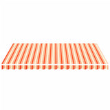 Replacement Fabric for Awning Yellow and Orange 4x3 m 312017