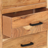 Sideboard 88x30x73 cm Solid Acacia Wood 329247