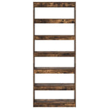 Book Cabinet Smoked Oak 80 x 30 x 198 cm Engineered Wood 3333920