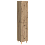 Cabinet Set 2 pcs 33 x 34.5 x 90 cm Engineered Wood 3416474