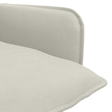 Armchair Cream Velvet 42047731