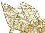 Reindeer Pull Sleigh 200 LEDs Warm white 70 x 26 x 129 cm PET 42019080