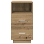 ZNTS Bedside Cabinets 2 pcs with 2 Drawers Artisan Oak 36x36x68 cm 858595