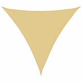 Sun Shade Sail Sand 6x6x6 m 100% Polyester Oxford 4000946