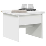 Coffee Table White 55 x 54.5 x 45 cm Engineered wood 887409